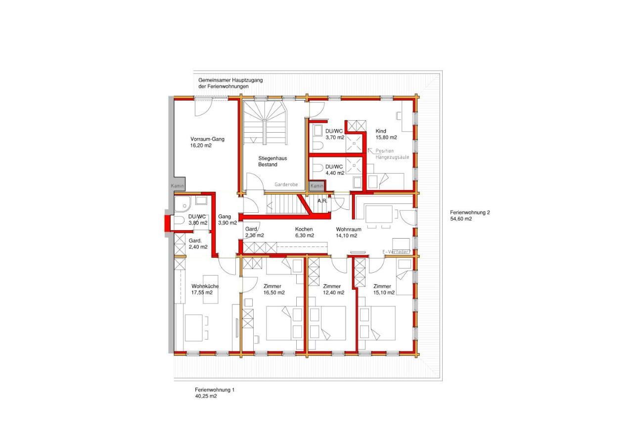 Drittlhof Apartment Хопфгартен им Бриксентал Екстериор снимка